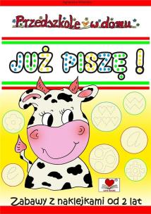 Okładka książki Pezedszkole w domu. Już piszę!