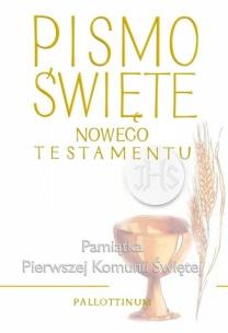Okładka książki Pismo Świete - Nowy Testament małe ((komunia)