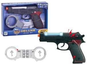 Opakowanie Pistolet policyjny z kajdankami