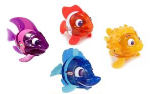 Opakowanie Pływająca Rybka ze światełkiem display (4szt)