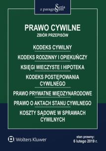 Okładka książki Prawo cywilne Zbiór przepisów