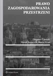 Okładka książki Prawo zagospodarowania przestrzeni