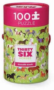 Opakowanie Puzzle 100 el. - Konie