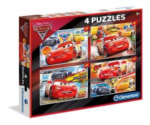 Okładka książki Puzzle 2x20 + 2x60 el. Auta 3