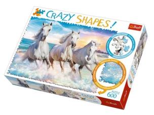 Opakowanie Puzzle 600 Crazy Shapes Galop wśród fal TREFL