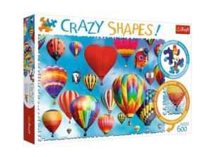 Opakowanie Puzzle 600 Crazy Shapes Kolorowe balony TREFL