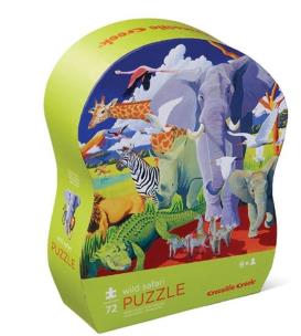 Opakowanie Puzzle 72 el. - Dzikie Safari