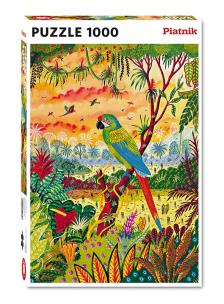 Opakowanie Puzzle Ara Zielona 1000