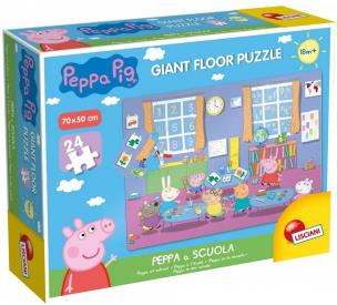 Opakowanie Puzzle podłogowe gigant Świnka Peppa