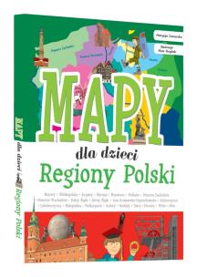 Okładka książki Regiony Polski. Mapy dla dzieci