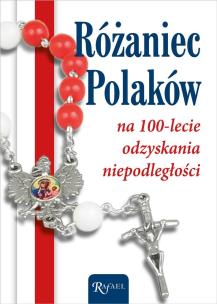 Okładka książki Różaniec Polaków na 100-lecie odzyskania Niepodległości