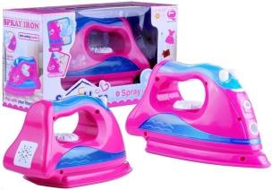 Różowe żelazko świeci gra para wodna małe AGD. Wydawca: Lean Toys. Multiszop.pl Opakowanie Różowe żelazko świeci gra para wodna małe AGD