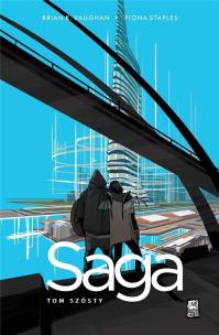 Saga T.6. Autor: Vaughan Brian K.. Multiszop.pl Okładka książki Saga T.6