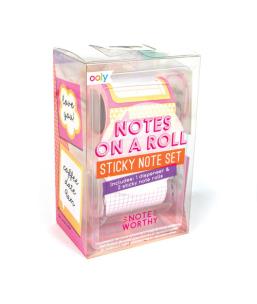 Opakowanie Samoprzylepne notatki na rolce - zestaw dużych naklejek