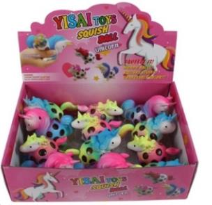 Opakowanie Squishies Jednorożec Tęcza ROZETTE