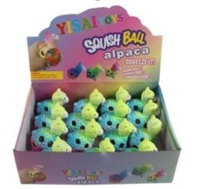 Opakowanie Squishies Lama Tęcza ROZETTE