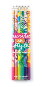 Opakowanie Stylowe ołówki Write In Style - Modern Marble