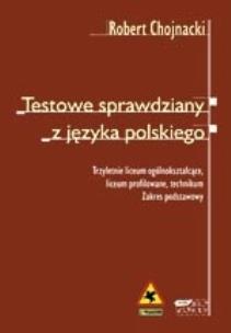 Okładka książki Testowe sprawdziany z języka polskiego. kl. I