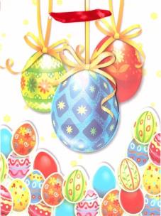 Opakowanie Torebka prezentowa M Wielkanoc 1333-03