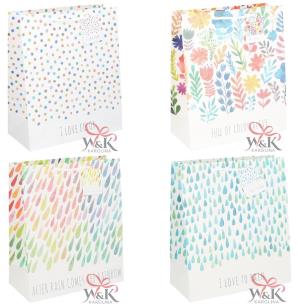 Opakowanie Torebka upominkowa KR 2268 M brokat