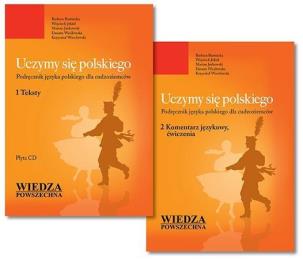 Uczymy się polskiego T.1-2 + mp3. Autor: Jekiel Wojciech, Jurkowski Marian. Multiszop.pl Okładka książki Uczymy się polskiego T.1-2 + mp3