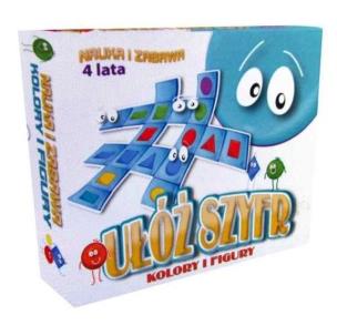 Opakowanie Ułóż Szyfr Kolory i Figury FAN