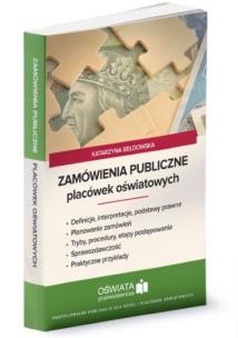 Okładka książki Zamówienia publiczne placówek oświatowych