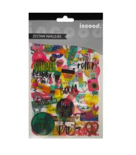 Opakowanie Zestaw naklejek Transparentnych Summer 6 arkuszy