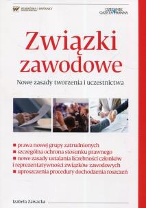 Okładka książki Związki zawodowe