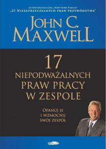 Okładka książki 17 niepodważalnych praw pracy w zespole