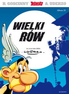 Okładka książki Asteriks. Album 25  Wielki rów