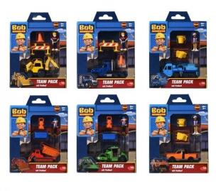 Opakowanie BOB 2-pak samochód+figurka, 6 rodz.