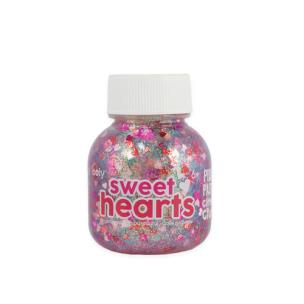 Opakowanie Brokatowy Klej z Pędzelkiem Pixie Paste serduszka