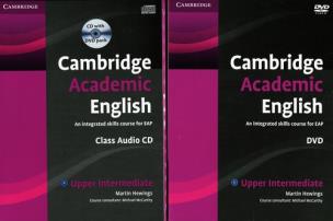 Okładka książki Cambridge Academic English B2 Upper Intermediate Class Audio CD and DVD Pack