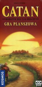 Catan - Gra planszowa 5/6 graczy GALAKTA. Autor: Teuber Klaus. Multiszop.pl Okładka książki Catan - Gra planszowa 5/6 graczy GALAKTA
