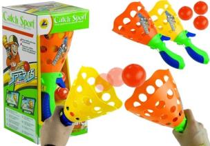 Opakowanie Catcher gra zręcznościowa sportowa  2 sztuki 3 piłki
