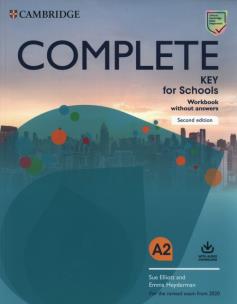 Complete Key for Schools A2 Workbook. Autor: Elliott Sue, Emma Heyderman. Multiszop.pl Okładka książki Complete Key for Schools A2 Workbook