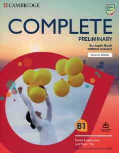 Complete Preliminary Student's Book without Answers with Online Practice. Autor: Emma Heyderman, May Peter. Multiszop.pl Okładka książki Complete Preliminary Student's Book without Answers with Online Practice