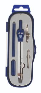 Opakowanie Cyrkiel Compassi Metalowy Zestaw 5-Elem. Kasetka