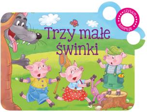 Okładka książki Czytam, koloruję. Trzy małe świnki