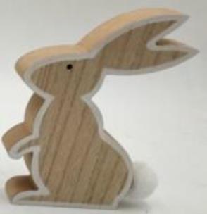 Opakowanie Dekoracja drewniana - Królik
