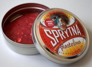 Opakowanie Elektryczna Sprytna Plastelina - Płonący Rubin