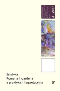 Opakowanie Estetyka Romana Ingardena a praktyka interpretacyjna