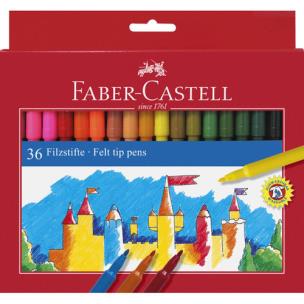 Opakowanie Flamastry Zamek 36 kolorów Faber-Castell