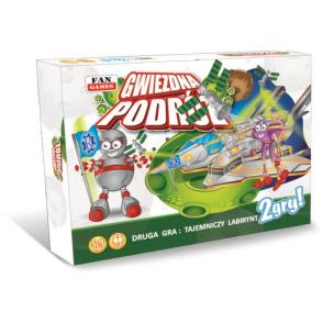 Opakowanie GRA 2W1 GWIEZDNA PODRÓŻ LABIRYNT TAJEMNICZY LABIRYNT