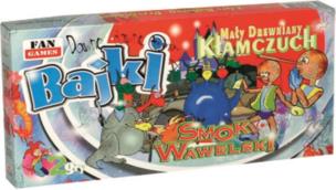 Opakowanie GRA 2W1 SMOK WAWELSKI MAŁY DREWNIANY KŁAMCZUCH