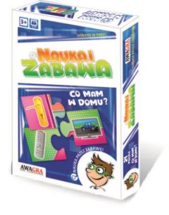 Opakowanie GRA CO MAM W DOMU NAUKA I ZABAWA