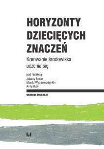 Okładka książki Horyzonty dziecięcych znaczeń