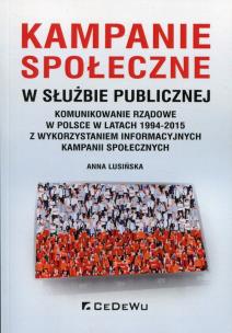 Okładka książki Kampanie społeczne w służbie publicznej