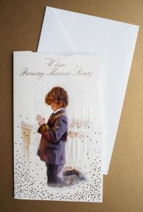 Opakowanie Karnet Komunia + koperta ARGUS